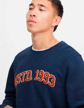 Sudadera Blend ESTD marina