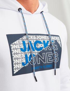 Sudadera Jack&Jones Logan blanca