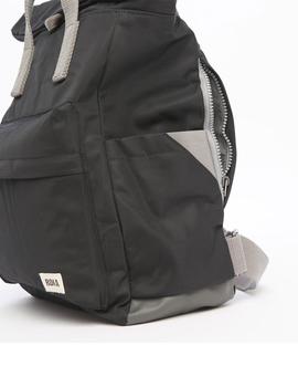 Mochila Roka Canfield B Small black recycled