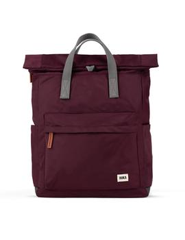 Mochila Roka Canfield B Small plum recycled