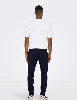 Pantalon Only&Sons Mark Rayas marino