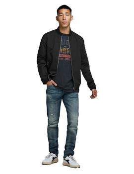 Cazadora Jack&Jones Rush negra bomber