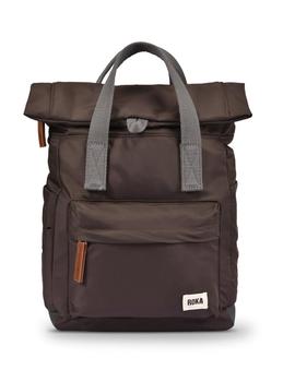 Mochila Roka Canfield B Small chocolate recycled