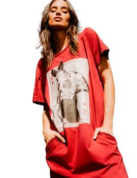 Vestido Be Happines Kate rojo