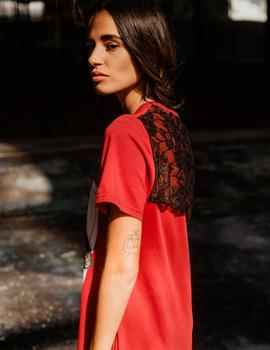 Vestido Be Happines Kate rojo