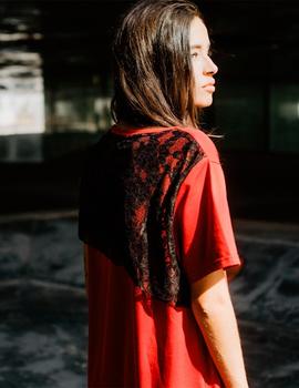 Vestido Be Happines Kate rojo
