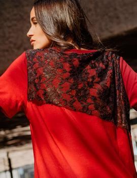 Vestido Be Happines Kate rojo