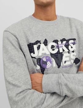 Sudadera Jack&Jones Dust gris