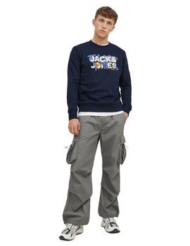Sudadera Jack&Jones Dust marina