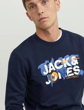 Sudadera Jack&Jones Dust marina