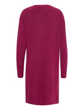 Vestido B.Young Onema Punto fucsia