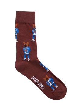 Calcetines Jack-Jones Dog marron