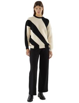 Jersey Compañia Rayas beige/negro