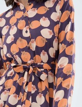 Vestido Compañia Frutas morado