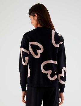 Jersey Compañia Corazones negro