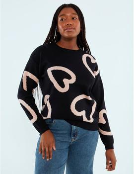 Jersey Compañia Corazones negro