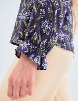 Blusa Compañia Flores morada