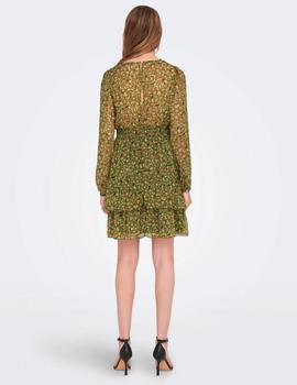 Vestido Only Adele verde