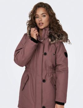 Parka Iris rose brown