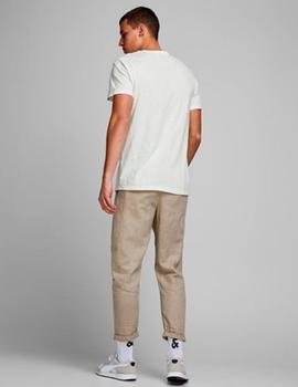 Camiseta Jack&Jones Split blanca