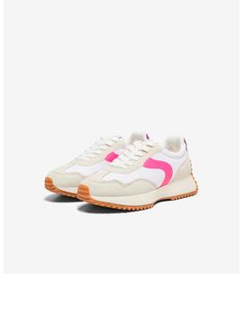 Zapas Only Sonic blanco/fucsia