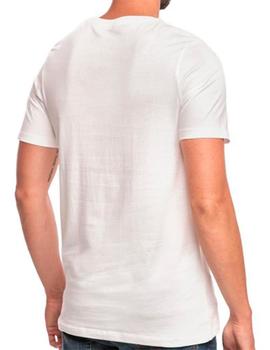 Camiseta m/c jack perro blanca