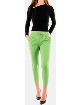 Pantalon Ichi Kate verde mazana