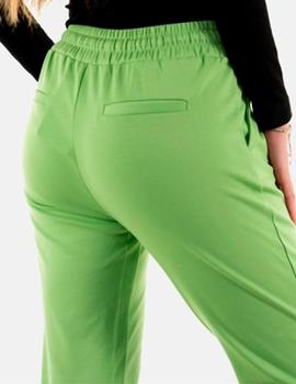Pantalon Ichi Kate verde mazana