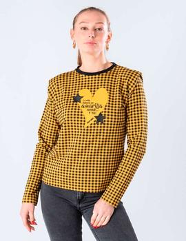 Sudadera Animosa Cuadro Vichy Amar