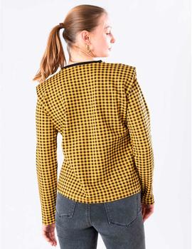 Sudadera Animosa Cuadro Vichy Amar
