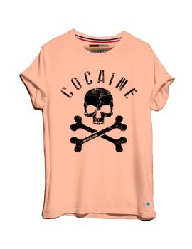 Camiseta La Sal Cocaine Chico rosa