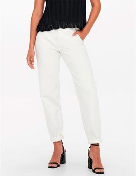 Pantalon Only Troy blanco