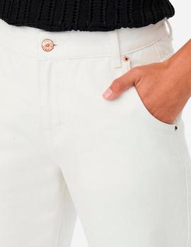 Pantalon Only Troy blanco