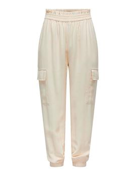 Pantalon Only Aris Cargo beige