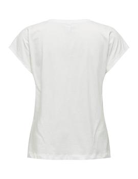 Camiseta Only Shania blanca