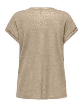 Camiseta Only Penny camel