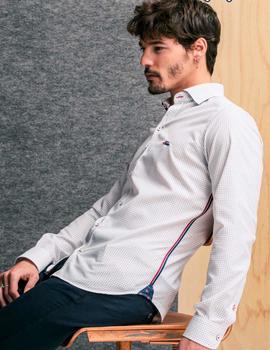 Camisa the surfcar puntos blanca