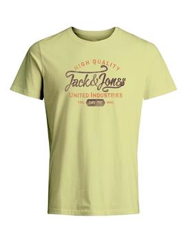 Camiseta Jack&Jones Louie amarilla