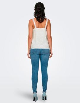 Top Only Tilde blanco