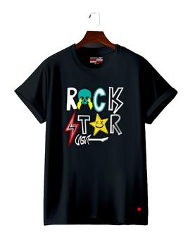 Camiseta La Sal Chico Rockstar negra