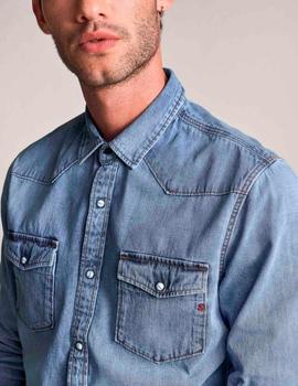 Camisa Salsa vaquera azul