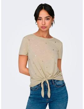 Camiseta Only Isabella tostada