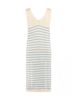 Vestido Hailys Rayas beige
