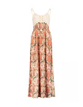 Vestido Hailys Flores Crochet colores