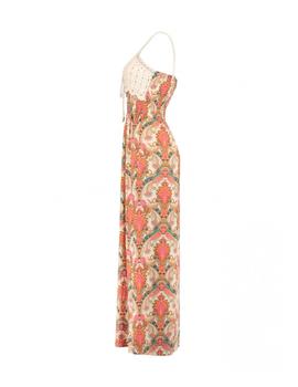 Vestido Hailys Flores Crochet colores