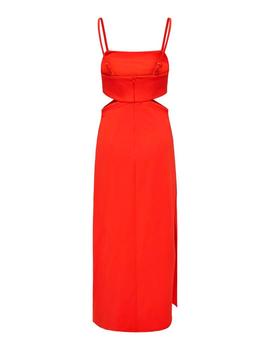 Vestido Only Carolina coral