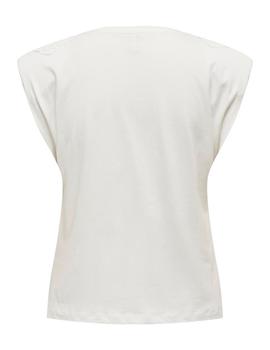 Camiseta Only Henrietta blanca