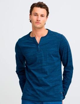 Camiseta Blend Botones marina