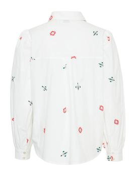 Camisa B.Young Etnica blanca