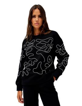 Sudadera Salsa Bolas negra